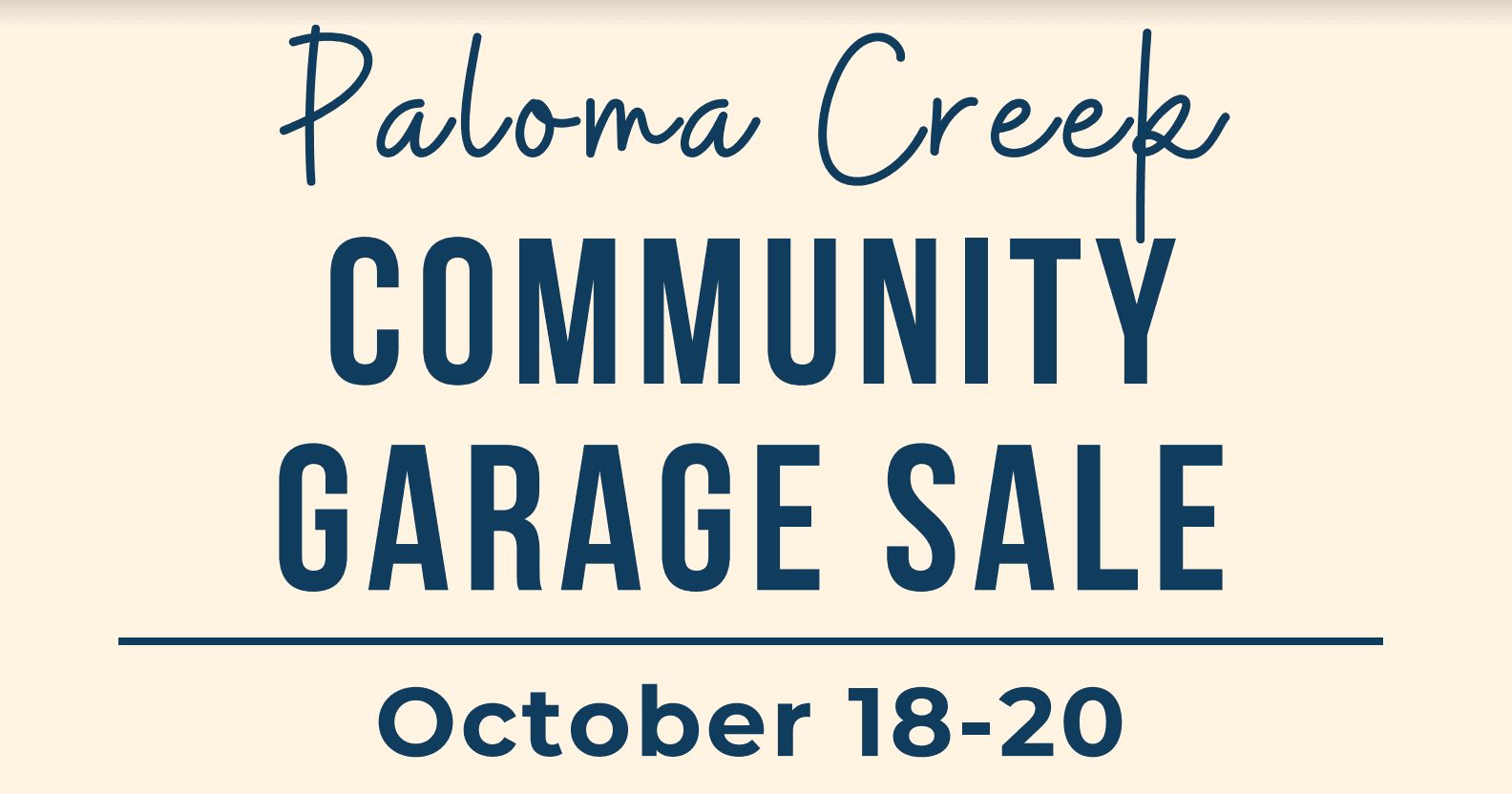 CommunityGarageSale